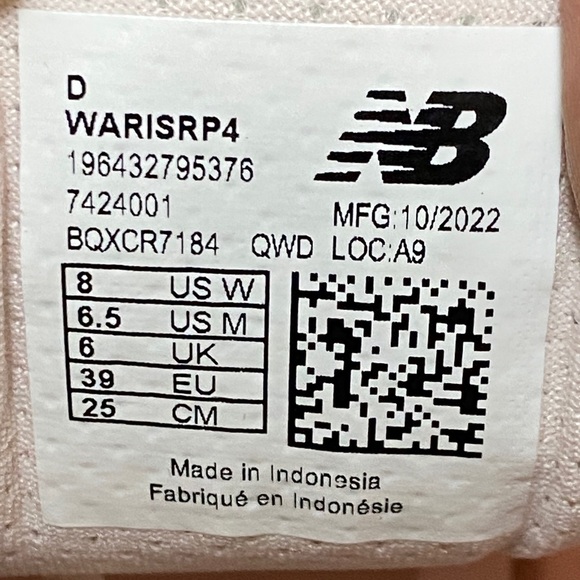 New Balance Fresh Foam Arishi V4 Women's Running Sneakers “White Pink Gum” SZ 8 - Picture 16 of 16